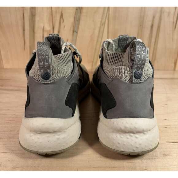 Columbia SH/FT Outdry Mid Shoe Size 7 Mens Tan Gray Black Knit - Picture 4 of 7